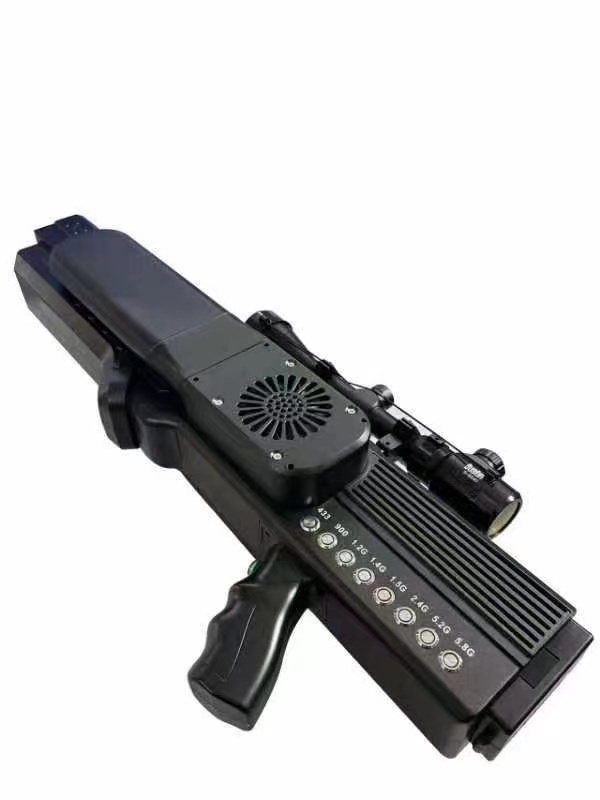  铜鼓手持便携式枪型低空防御反制八通道